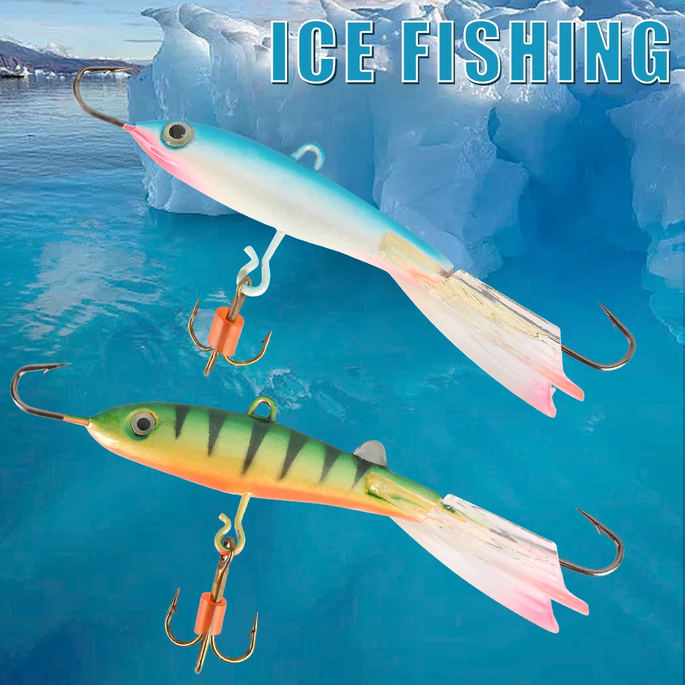 

FISHKING Winter Balanced Jig 13g Ice Fishing Lure Jigging with a Minnow Profile Balance for Winter Fishing Pike Trout