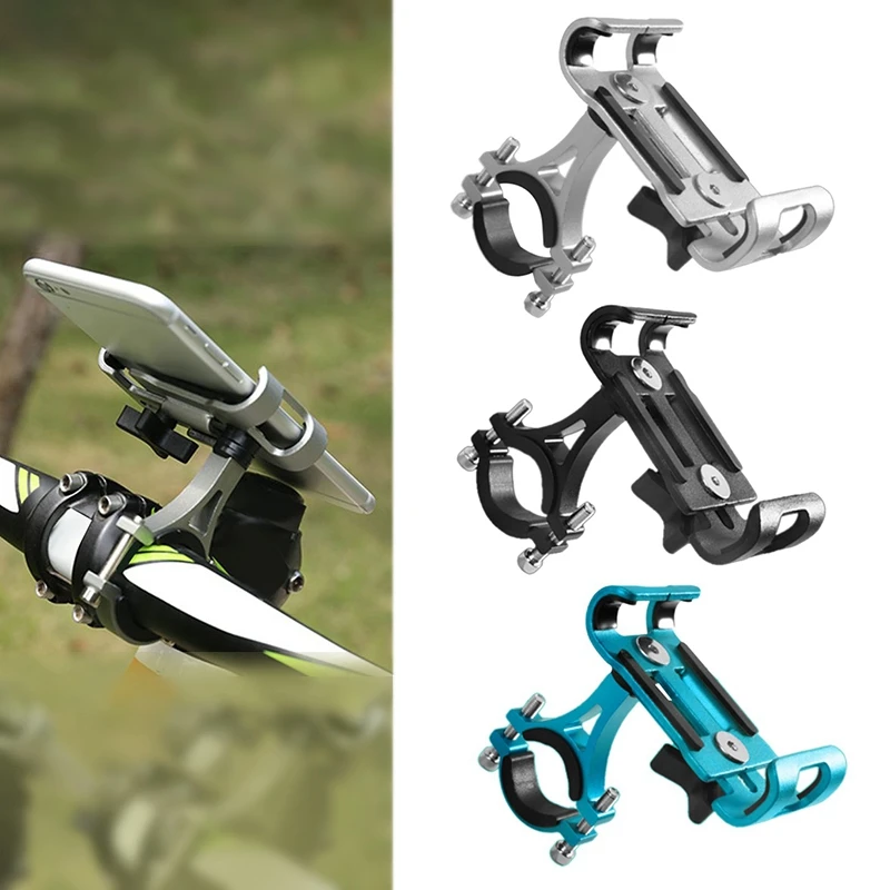 

360 Degree Rotatable Bicycle Mobile Phone Holder Mountain Bike Handlebar Phone Stand Phone GPS Navigation Support Bracket