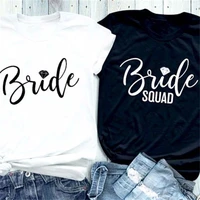 tea esthetic graphic shirts bride diamond letter printed t shirt bride diamant squad coupled tops feminist poison