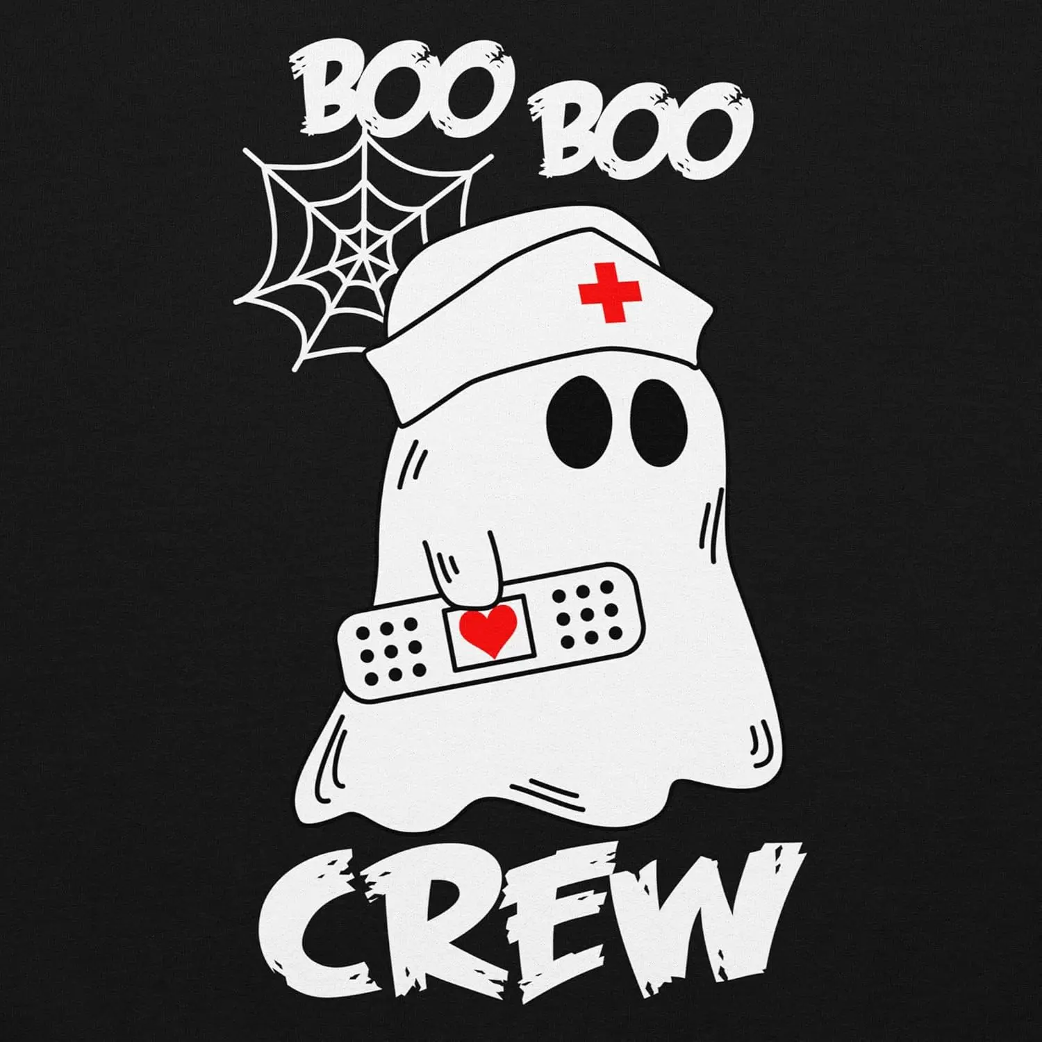 Свитшот Boo с круглым вырезом унисекс для медсестер врачей и работников