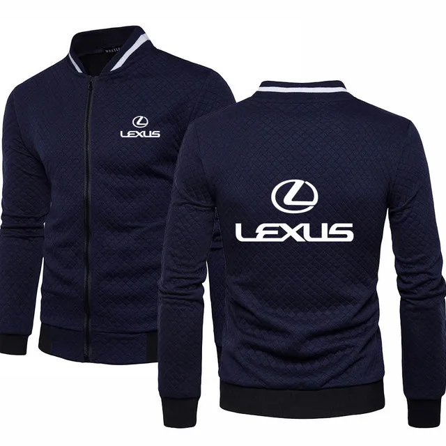 

Мужская хлопковая бейсбольная куртка с логотипом автомобиля Lexus, 5 цветов