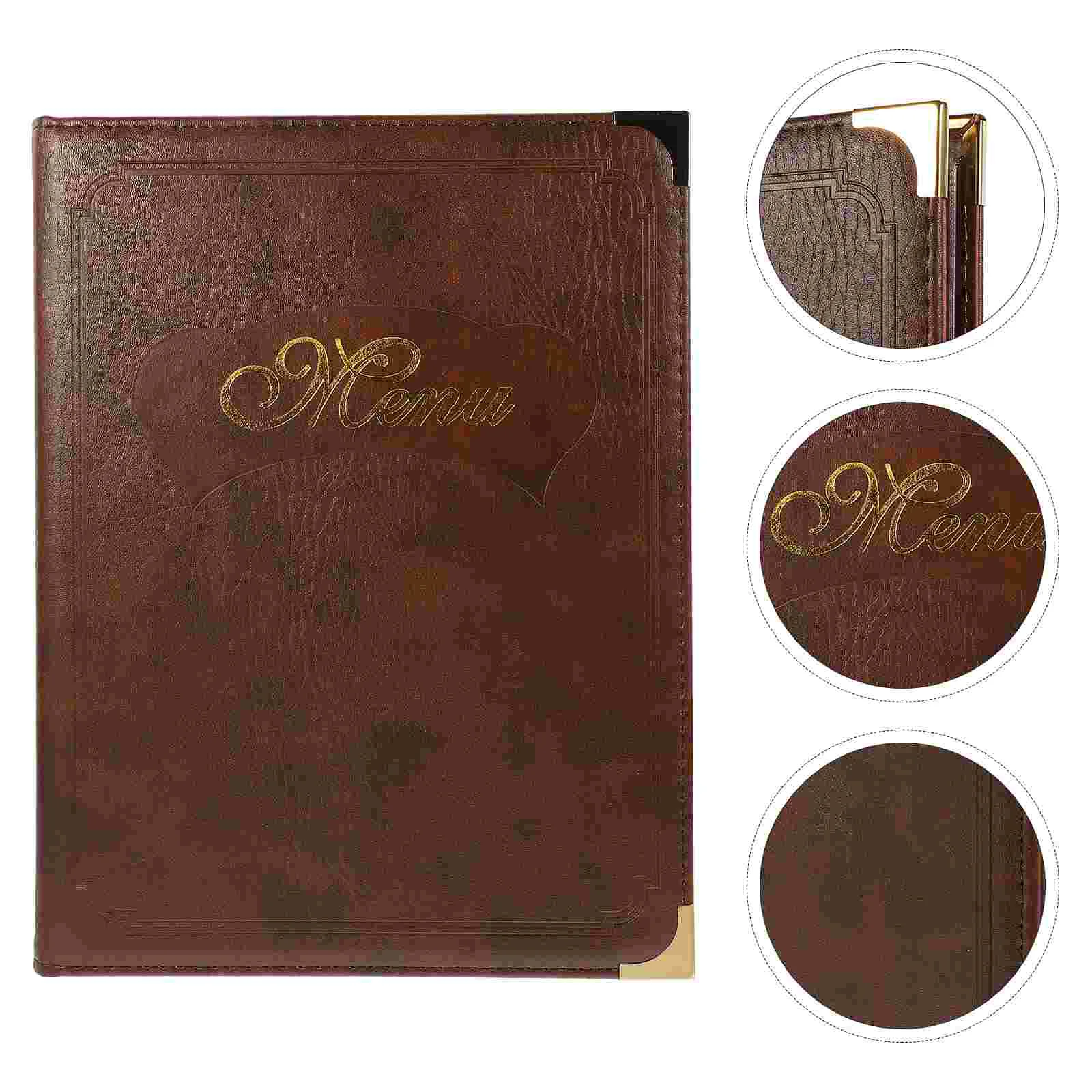 

Notepad Holder A4 Order Menu Restaurant Use Meal Bracket 31.5X24.5X2.5CM Convenient Book Coffee Price