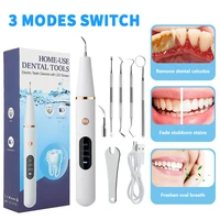 xikh visual household magnetic suction tooth cleaning instrument usb charging whitening to remove calculus and tartar led light