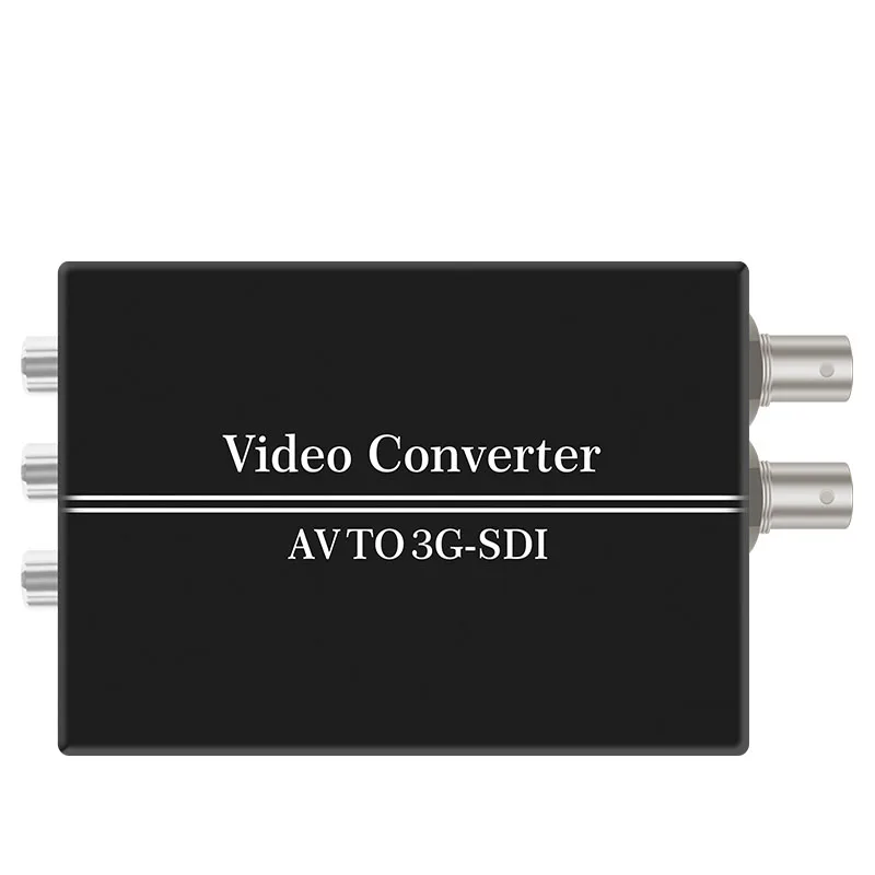 Широковещательный преобразователь AV в SDI Φ 3G-SDI Композитный RCA видео L/R аналоговый