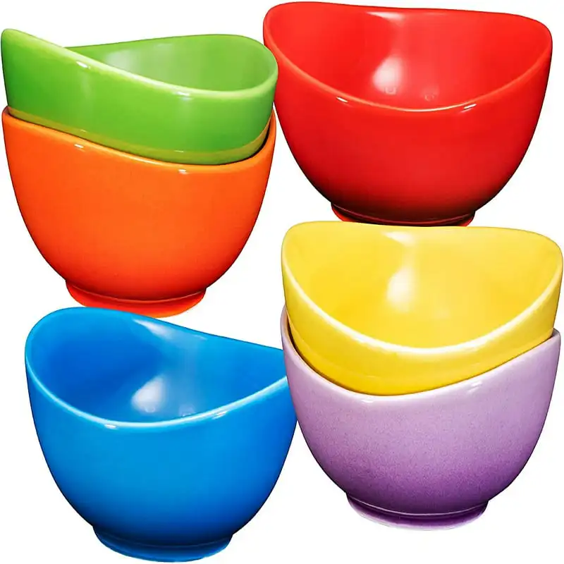 

Dessert Bowls Set 18 Oz Durable Ceramic Bowls Set Of 6