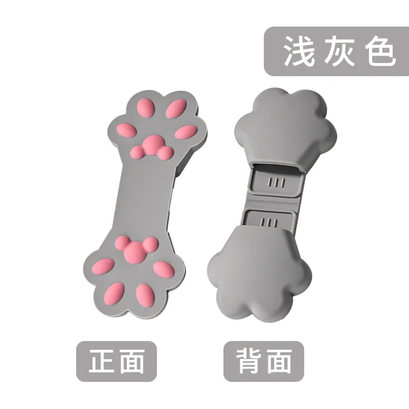 

Силиконовый зажим для еды в форме кошачьей лапки