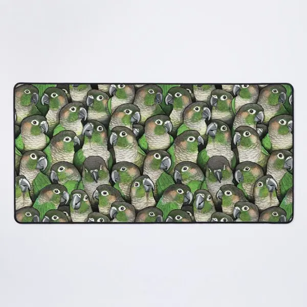 

Green cheeked Conures Mouse Pad Computer Mouse Pad Gaming MousePad Large Gamer Mause Carpet PC Desk Mat keyboard pad