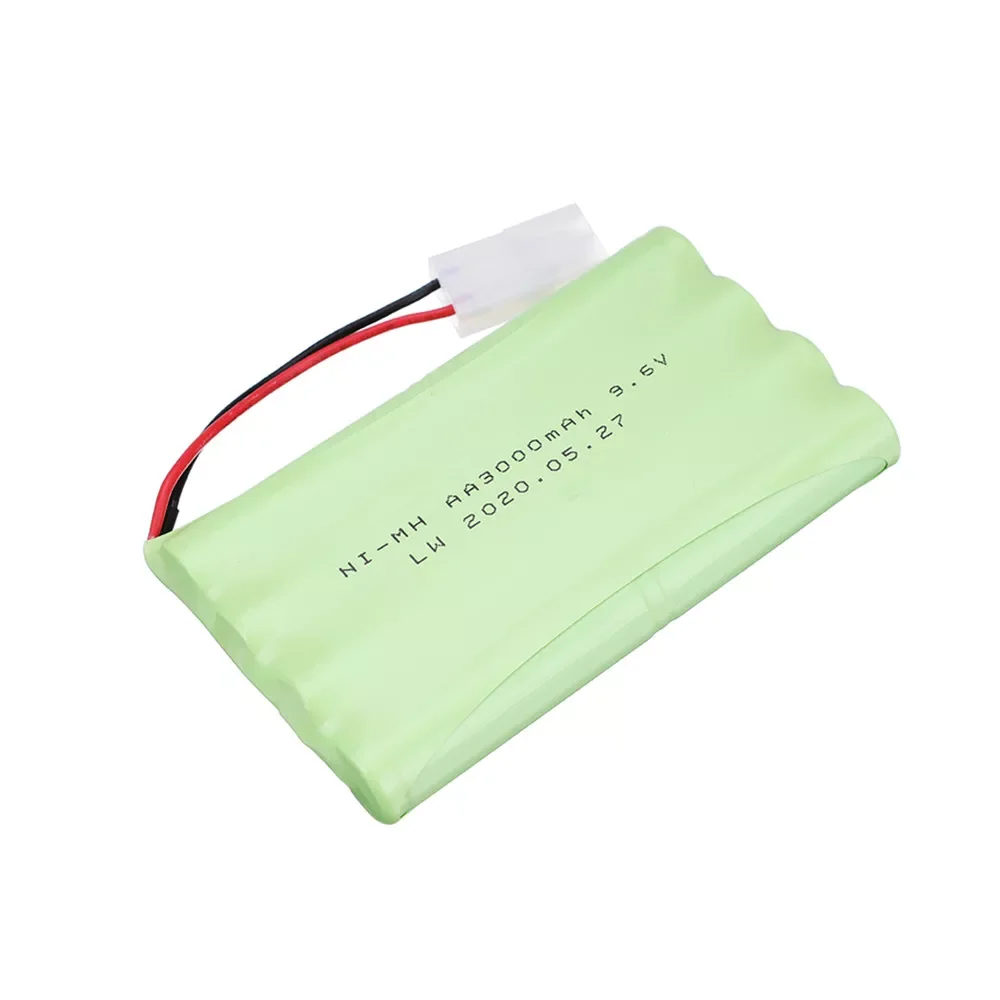 

20239.6v 3000mah Rechargeable Battery For Rc toys Cars Tanks Robots Gun NiMH Battery AA 9.6v 2400mah Batteries Pack For Rc Boat