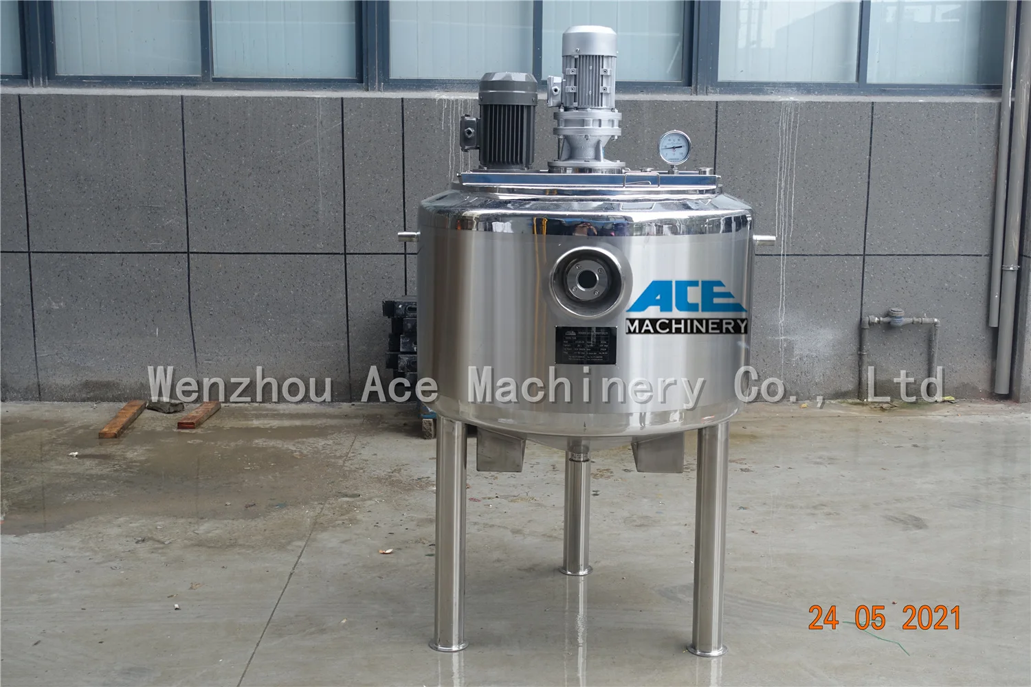 

Factory Price Commercial Chemical Industry Jacket Blender Mixing Vessel Car Paint Ace Color Mixer Tank Making Equipment Pump