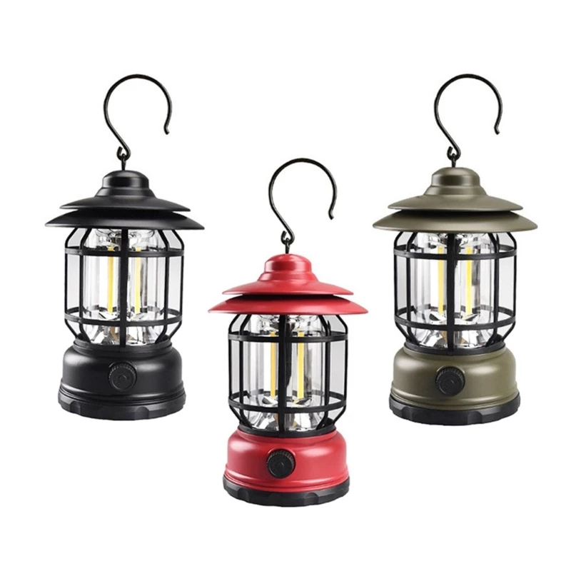 

50JC Portable Camping Lighting Camping Lanterns Tent Lantern Plastic Material Outdoor
