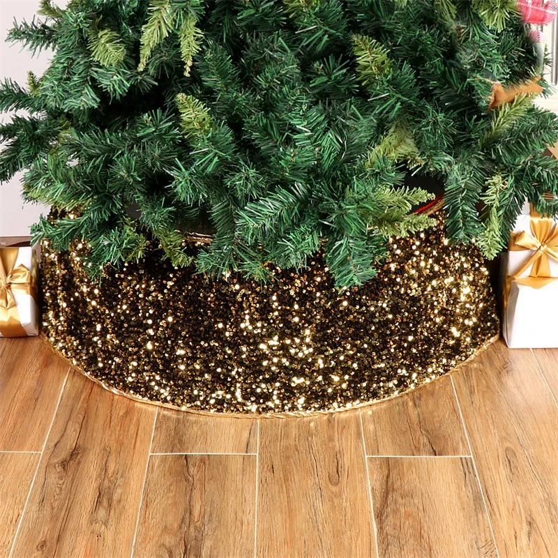 

Xmas Decorations Christmas Tree Skirt Sequined Christmas Tree Decoration Christmas Tree Apron Christmas Tree Skirt Ornaments