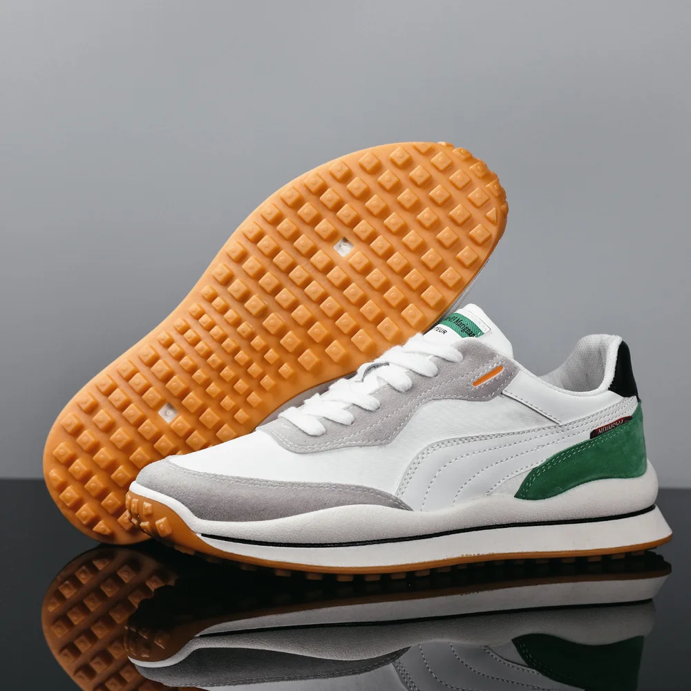 

Men Casual Shoes Breathable Sneaker For Men Outdoor Sport Running Shoes Comfortable Golf Shoes Light Anti-skid Walking Shoes