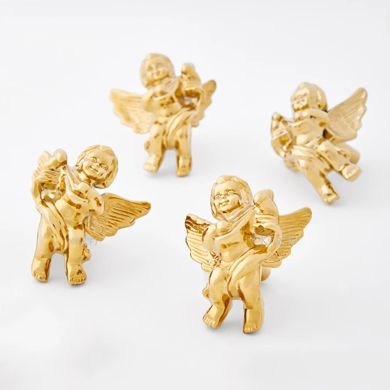 

Винтажная мебель, медная дверь cherub, латунная кухонная мебель для мебели
