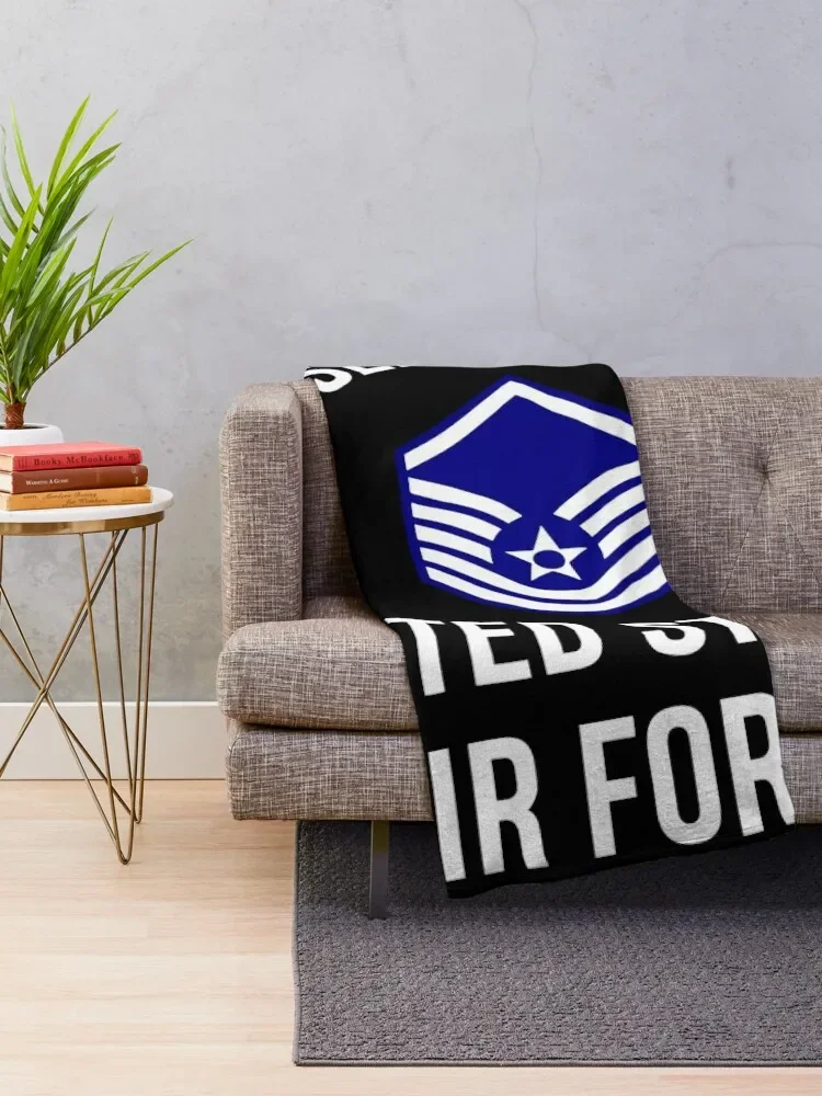 Фланелевое одеяло Master Sergeant Retired United States Air Force