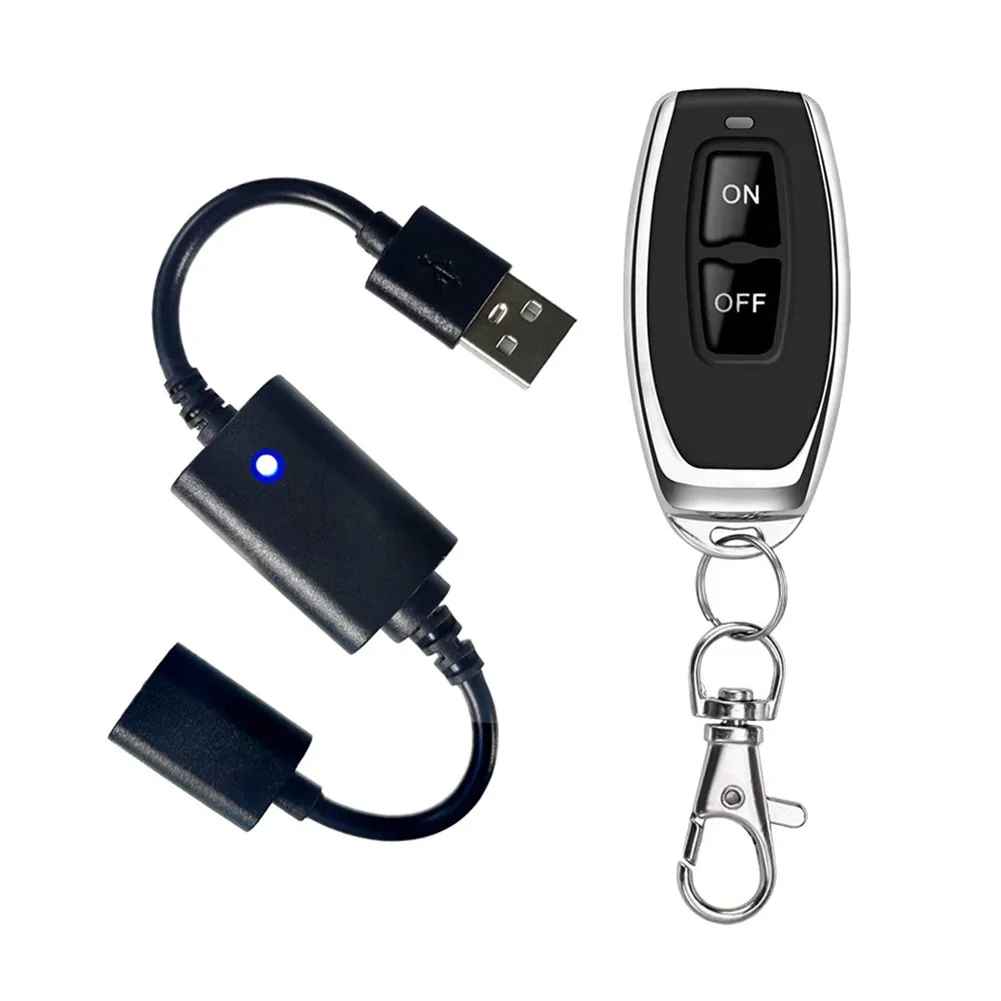 DC 5 В USB беспроводной радиочастотный пульт дистанционного управления мощность