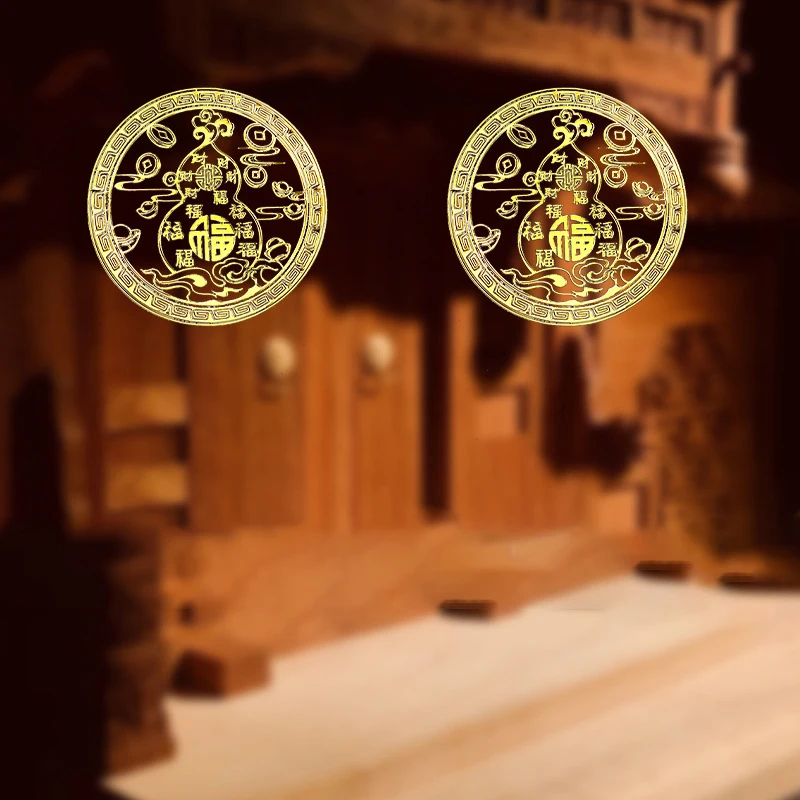 Металлическая Тыква от двери до наклейки счастливое богатство дом фэн-шуй