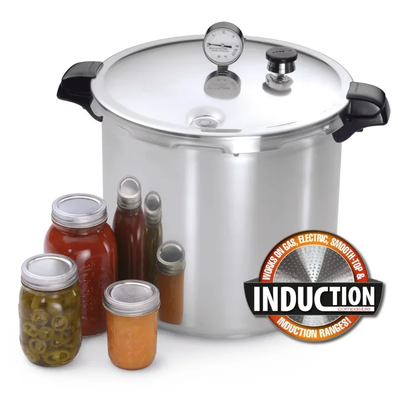 

Presto 23 Quart Pressure Canner with Induction Compatible Base