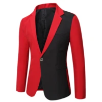 2022 new gradient suit jacket spring new korean slim fit blazers streetwear fashion casual social business suit coats s 3xl