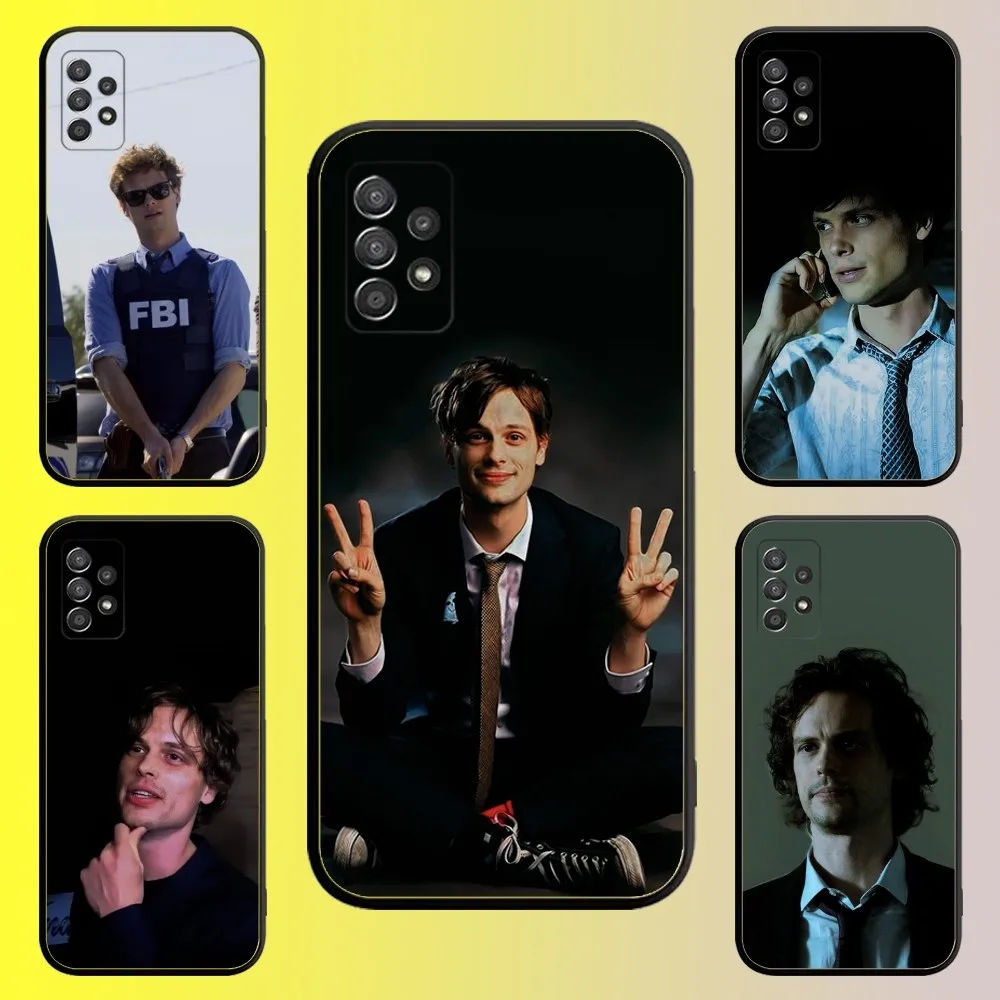 Matthew Spencer Reid Phone Case For Samsung Galaxy A13 A21s A22 A31 A32 A52 A53 A71 A80 A91 Soft Black Shell