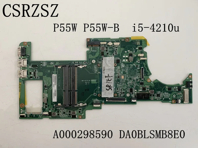 Для Toshiba Satellite P55W P55W-B laptopсистемная плата A000298590 DA0BLSMB8E0 с фотографией процессора, тест ОК 100% оригинал