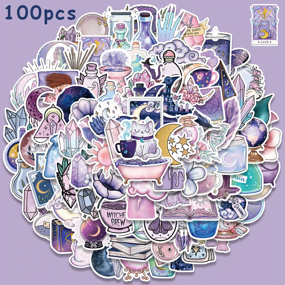 50/100 шт. наклейки для ноутбука гитары багажа велосипеда