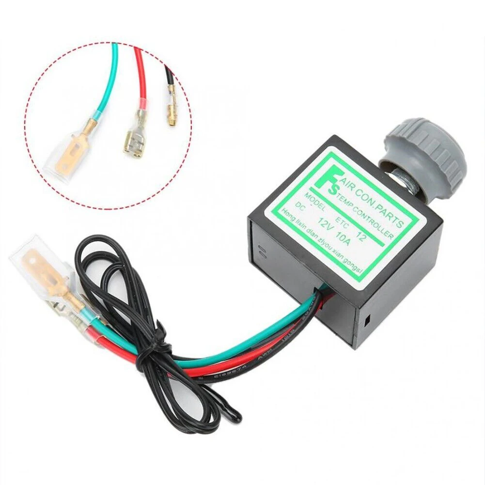 

For Most Car Models Conditioning Thermostat 10a 12V Air Conditioning Thermostat Electronic Air General Purpose