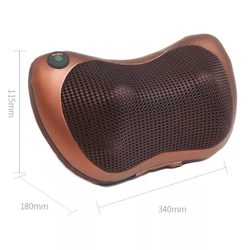 

Electric waist, neck, and back pressure massage pillow