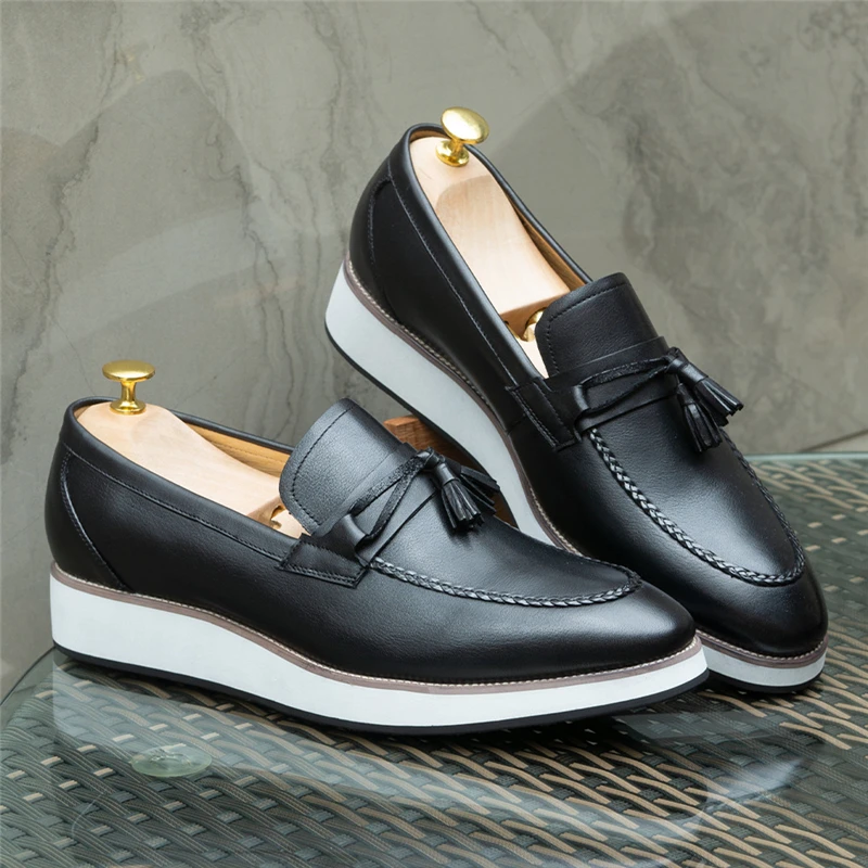 

Penny Loafer Casual Shoes Loafers for Men Slip on Shoes Driving Flats Casual Moccasins for Men Genuine leather shoes