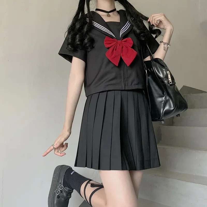 Женский ролевой набор Jk для праздничной вечеринки красный галстук черный