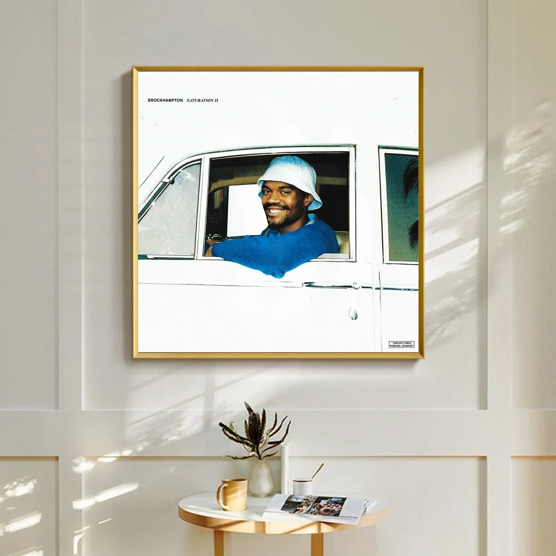 Музыкальный альбом Brockhampton Saturation постер на холсте художественный принт домашний