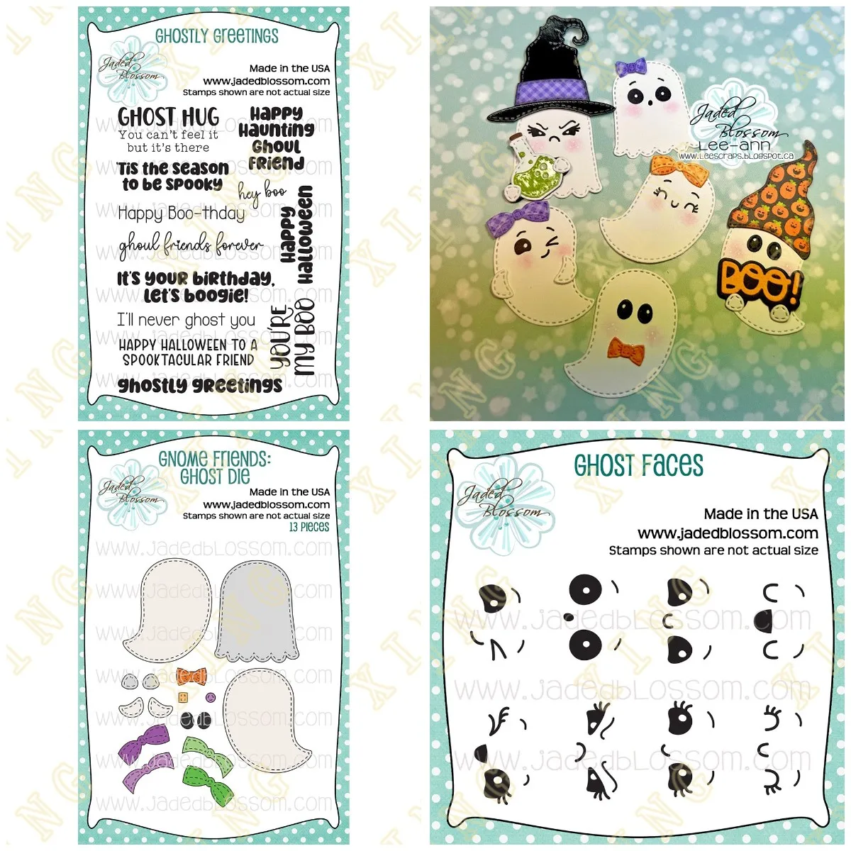 Счастливый Хэллоуин Призрачные лица Гном Друзья Металлические штампы Штампы