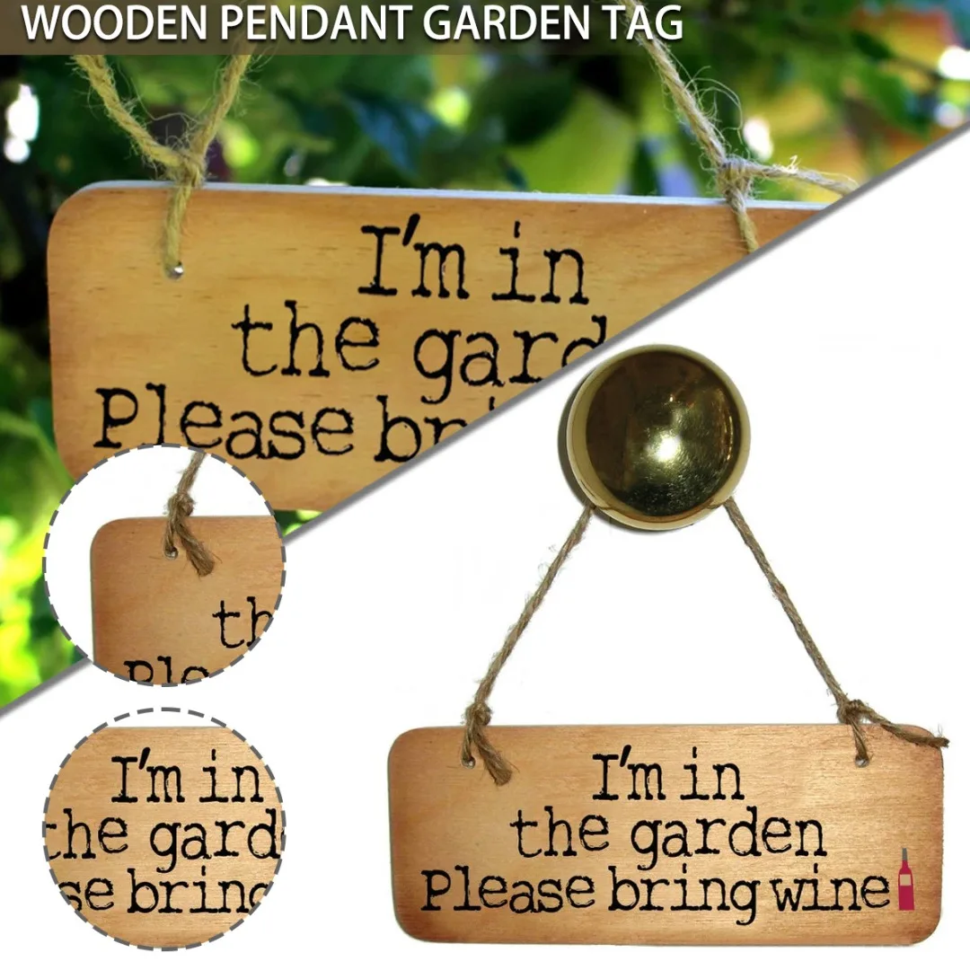 

Home Garden Decoration For Home Office Classroom Ornaments Gifts Funny Signs Farmhouse Wooden Hanging Sign Rustic Wall Art