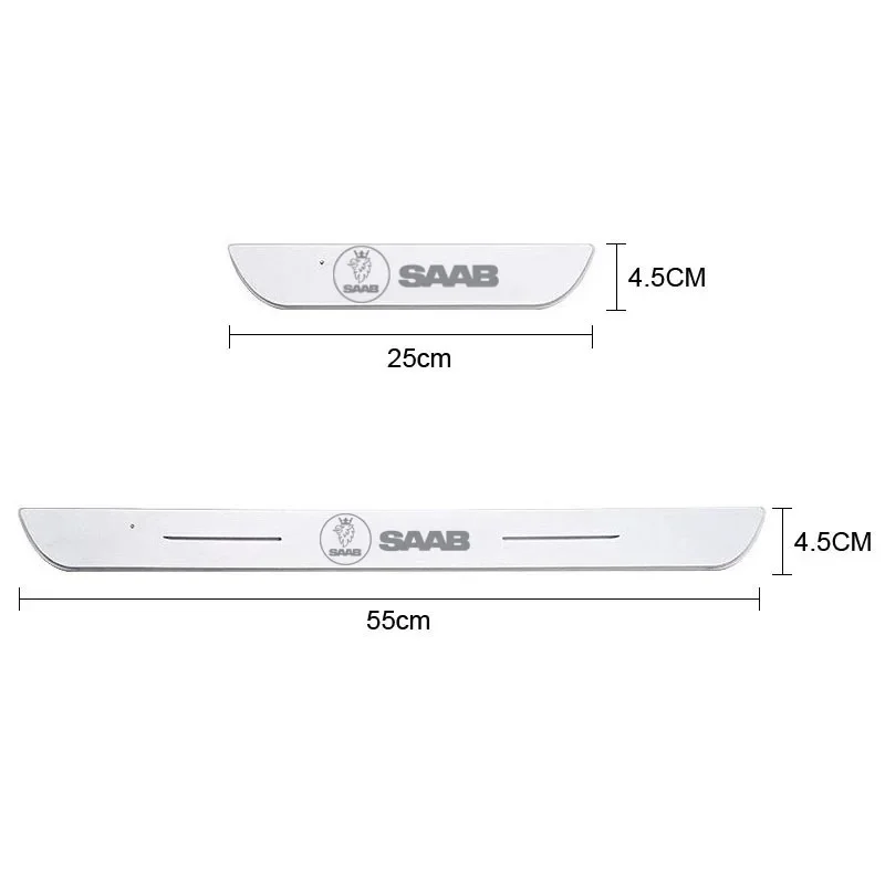 НОВЫЙ индивидуальный светодиодный светильник для накладки на дверь автомобиля