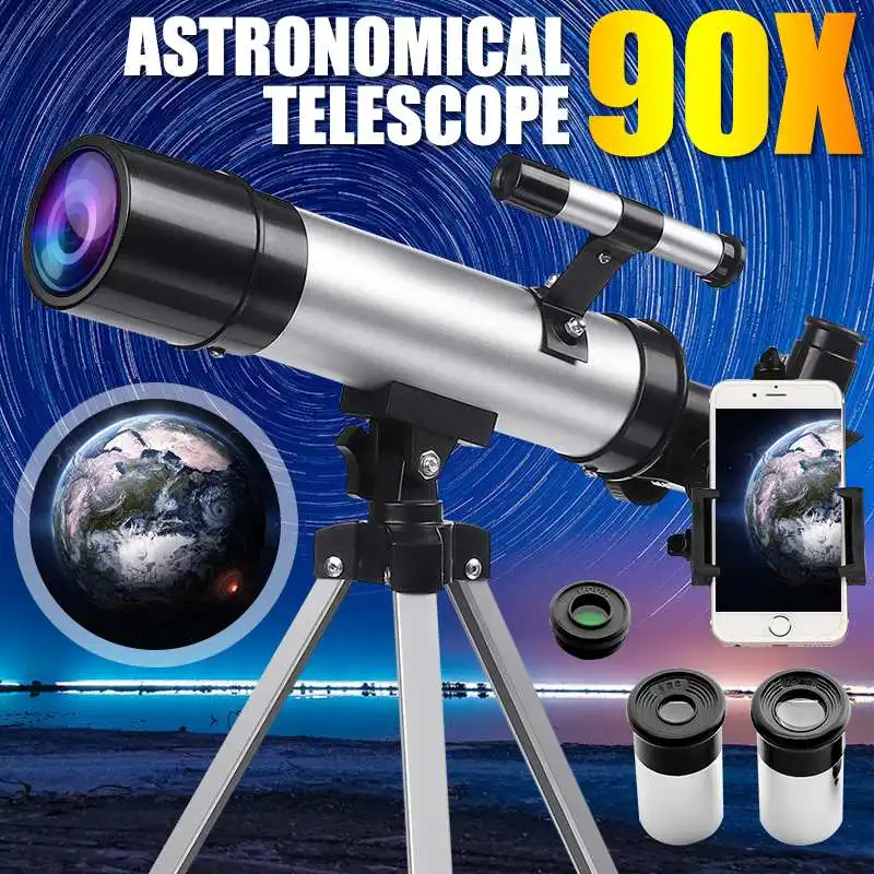 

90X Professional Astronomical Telescope Powerful Monocular HD Moon Space Planet Observation Gifts Binoculars for Children