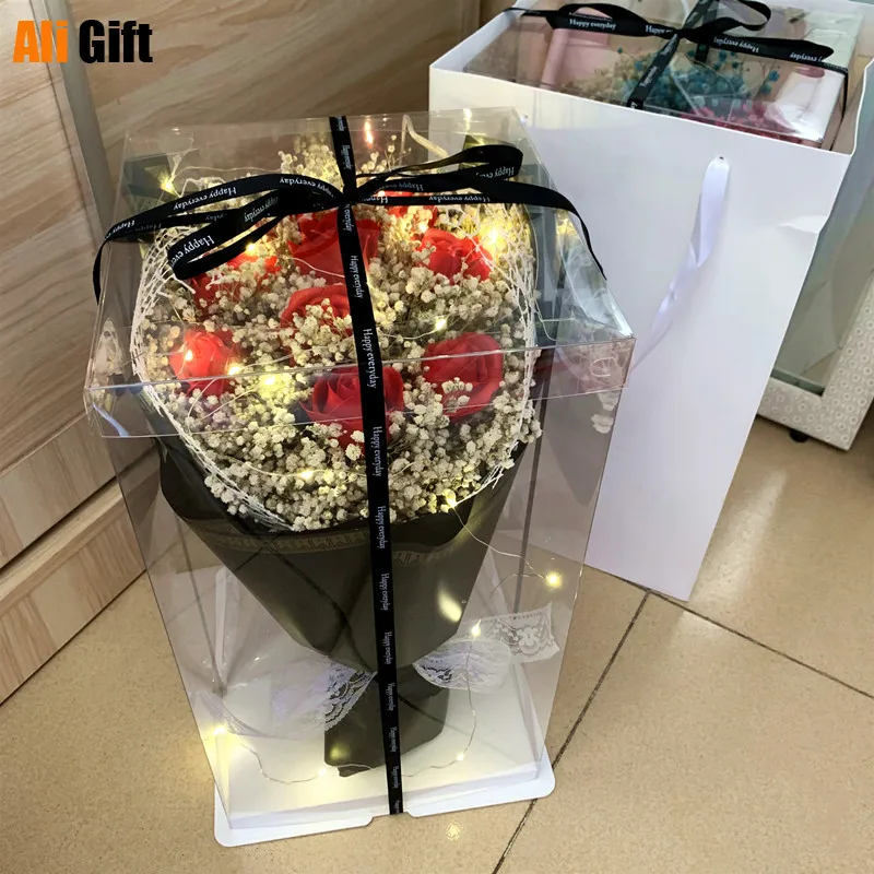 

Immortality Rose Sky Full of Stars Dried Flower Bouquet Birthday Gift To Girlfriend Best Friend Christmas Valentine's Day