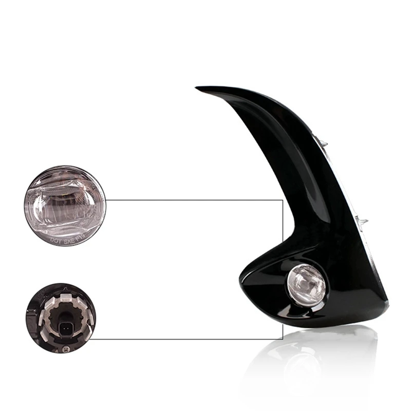 Пара галогенных противотуманных фар для дневных ходовых огней кабель с реле в