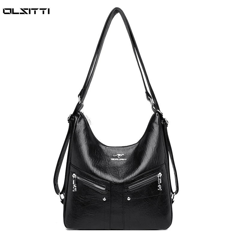 

Роскошный брендовый дизайнерский женский рюкзак, повседневные дорожные сумки через плечо для женщин 2021, вместительный многофункциональны...