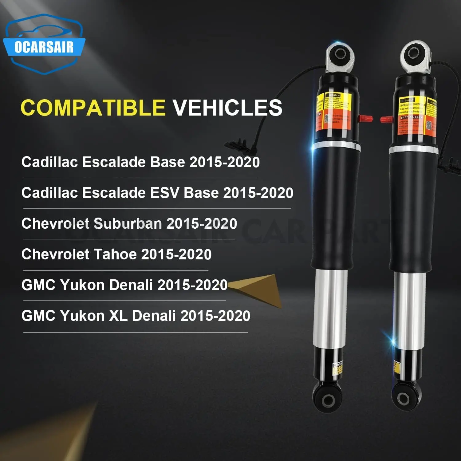 Задний воздушный амортизатор 84176675 для Cadillac Escalade / Chevrolet Suburban Tahoe GMC Yukon XL 1500 2015-2018