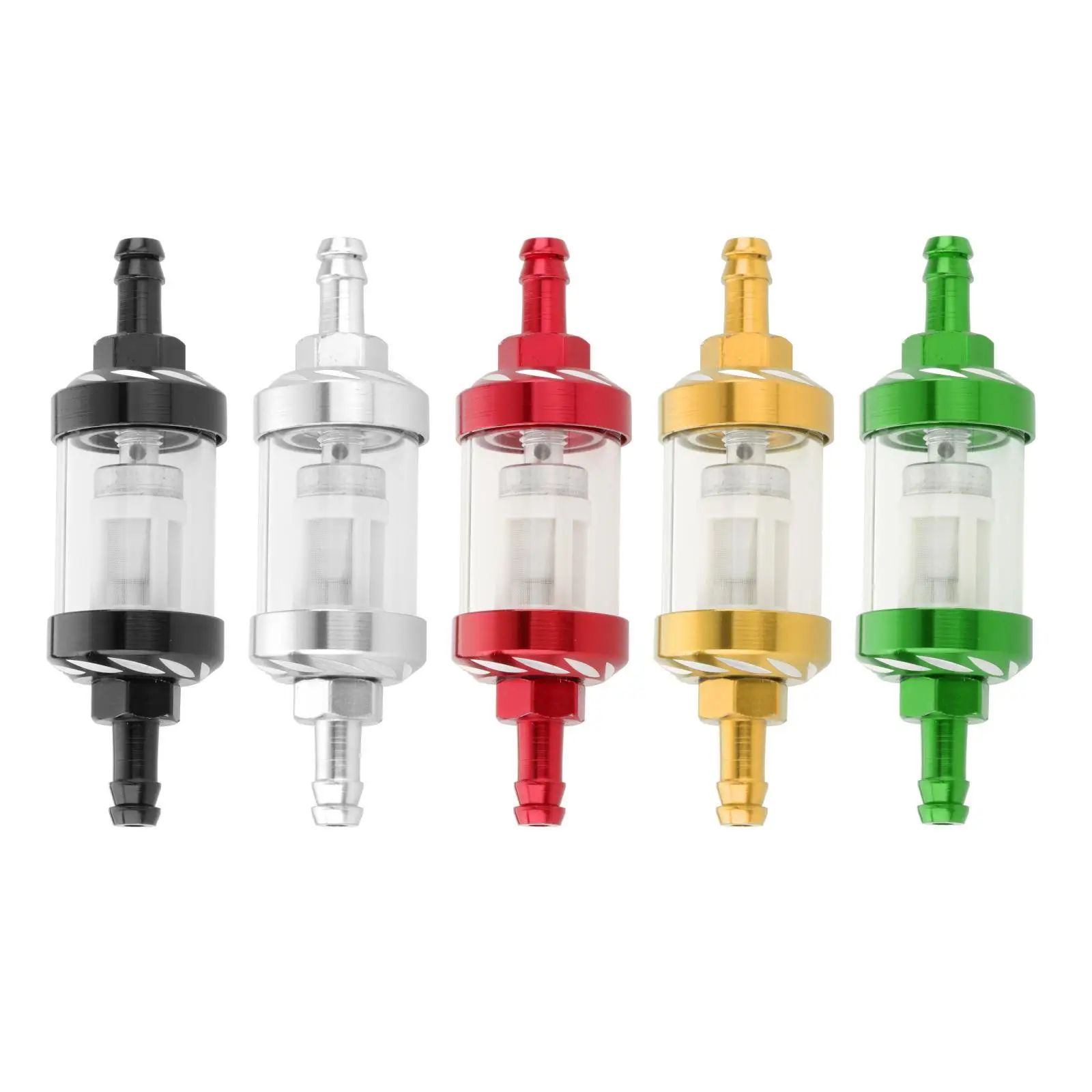 

Fuel Filter 6mm Spare Parts 5/16 Inline Fuel Filter Motorcycle Accessories Fit for Harley