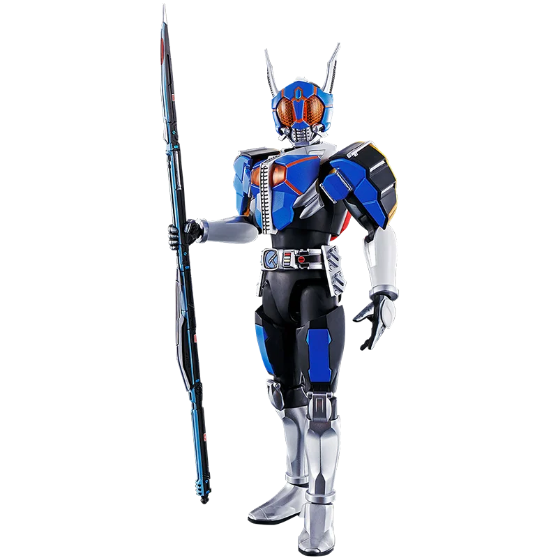 

Bandai Frs Japan Anime Periphery Figure Rise Standard Masked Rider Den-O Rod Form Movable Joint Model Assembly Garage Kit Toys