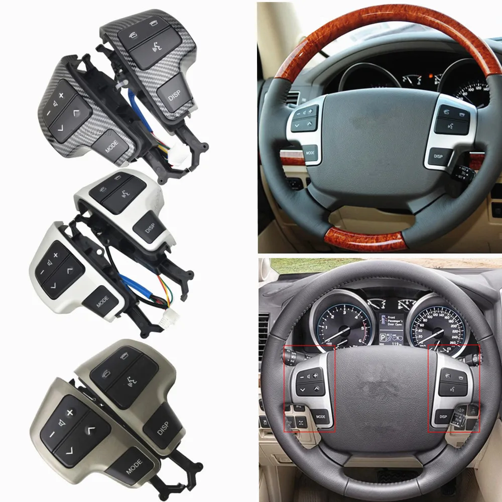 

Hight Quality Steering Wheel Audio Control Switch Button FOR LAND CRUISER GRJ200,URJ202,UZJ200 UZJ200,URJ202 84250-60080