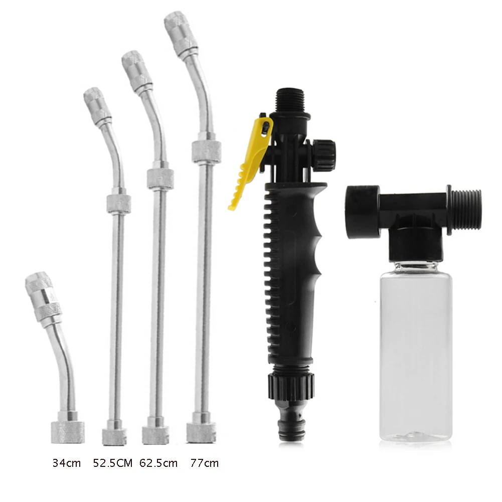 

Car Water Spray Gun Adjustable Car Wash Garden Spray Portable High Pressure Gun Sprinkler Nozzle Water Jet Garden Accessories