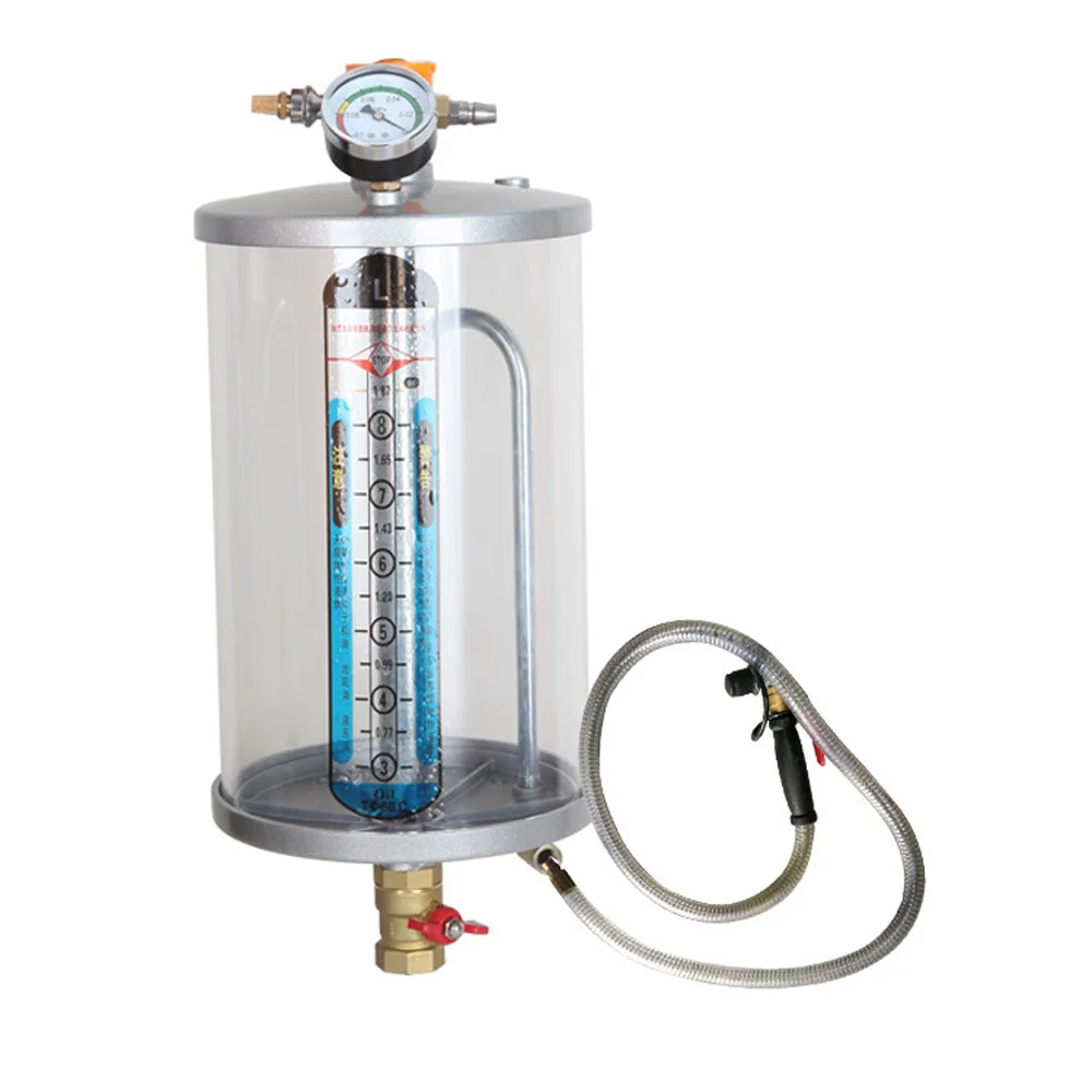 Скоростной пневматический насос измерительный стакан 1 6 л/мин присоска для масла