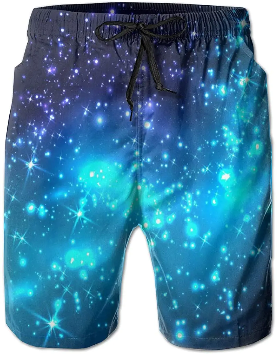 

Мужские плавки с принтом, пляжные шорты, быстросохнущие летние бордшорты с сетчатой подкладкой