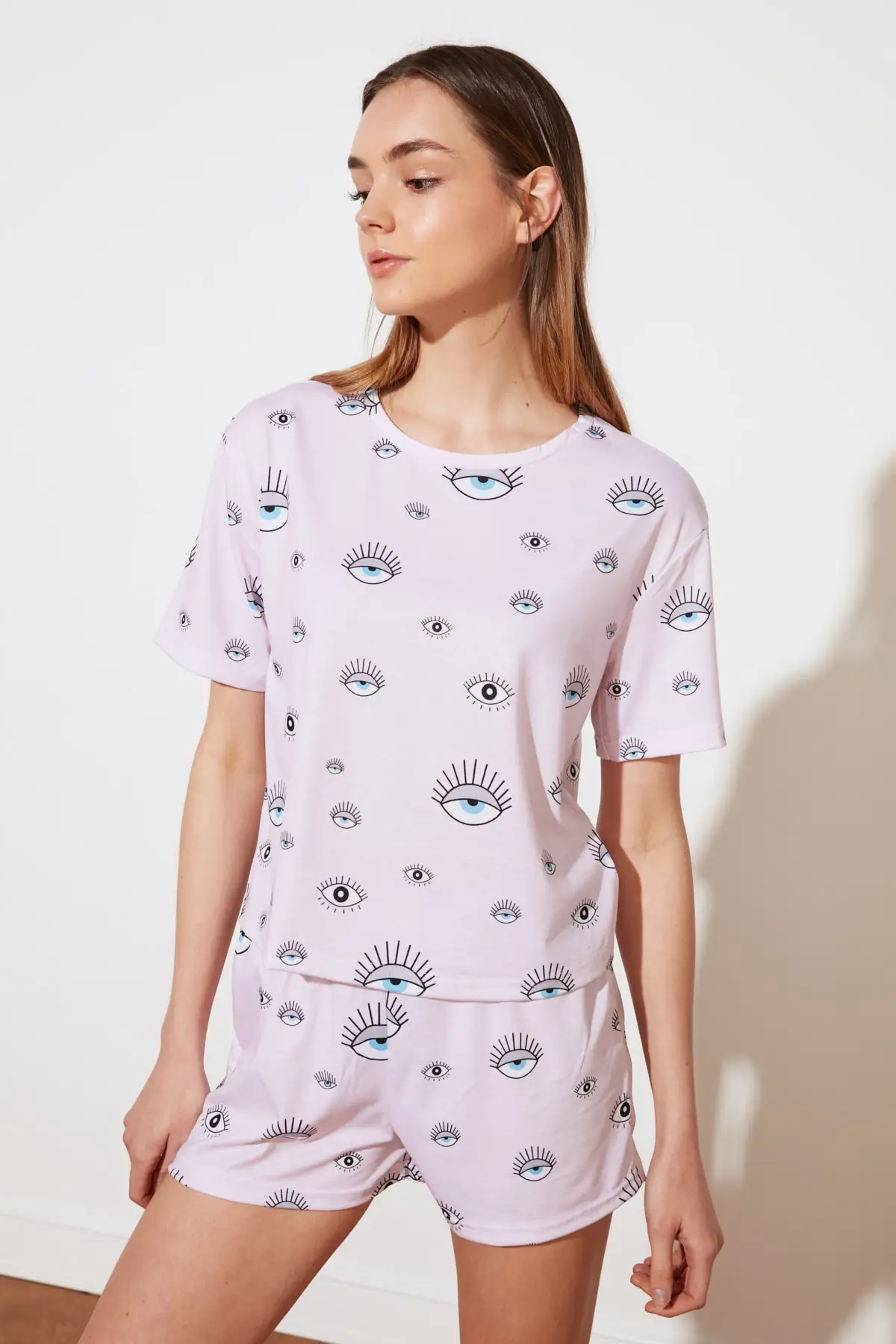 

Trendyol Patterned Knitted Pajamas Set THMSS21PT0759