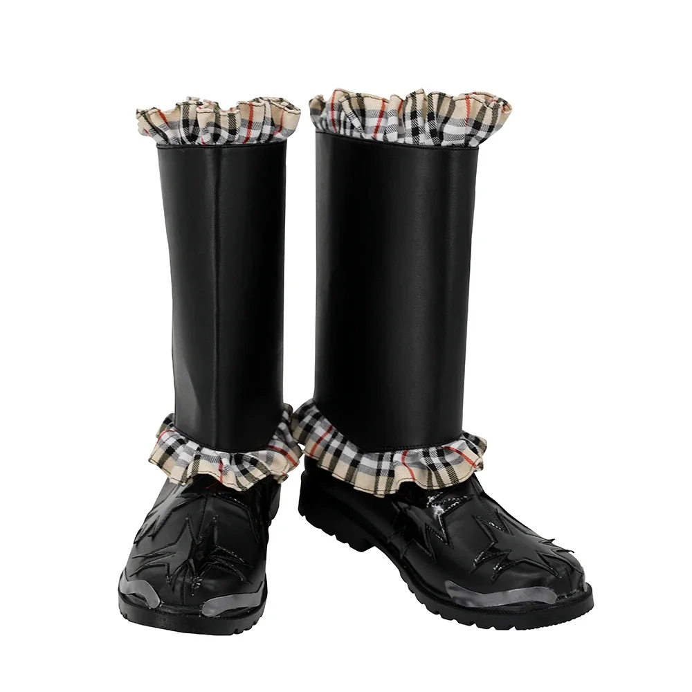 Косплей ботинок Final Fantasy 15 Ardyn Izunia черные искусственная кожа