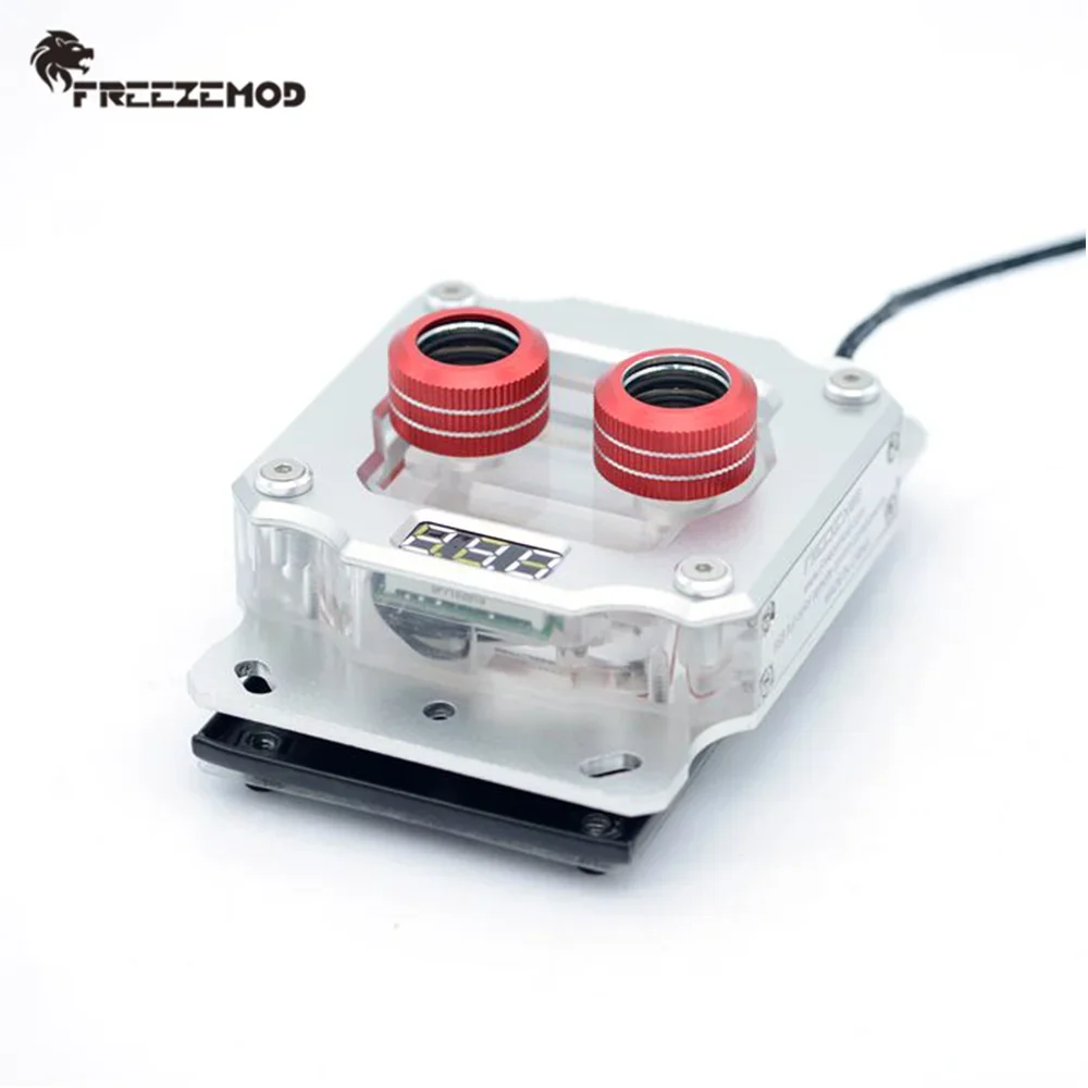 FREEZEMOD блок охлаждения воды для процессора ЖК-сенсор ЖК-экран AMD AM3 AM4 Ryzen Cooler PC MOD