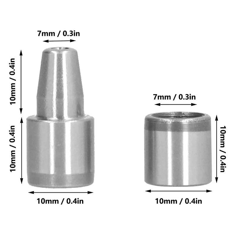 Втулка направляющего штифта металлическая втулка 7 мм внутренний диаметр 10
