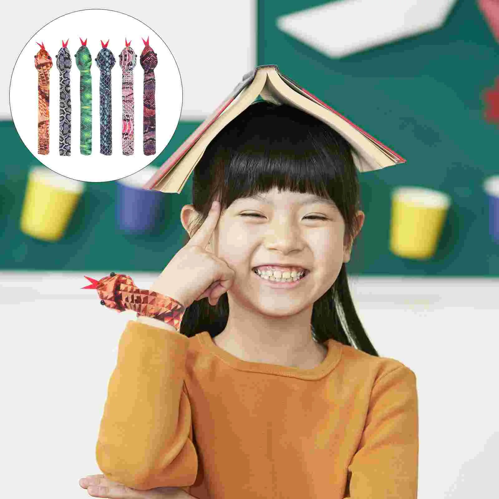 

Pat Ring Animals Slap Bracelet Party Bands Kids Bracelets Plaything Children Wrist Toy