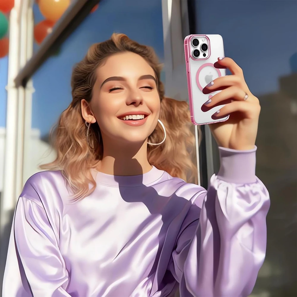 Прочный Магнитный Гибридный чехол Magsafa для iPhone 16 15 14 13 12 11 Pro Max Plus Mini, матовый жесткий силиконовый чехол из поликарбоната карамельных цветов (art.: 3920ca8fbfc6f) - 3920ca8fbfc6f